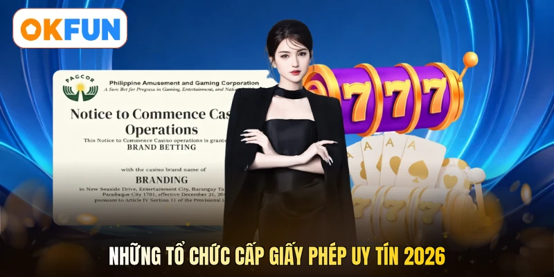 Những tổ chức cấp giấy phép uy tín 2026
